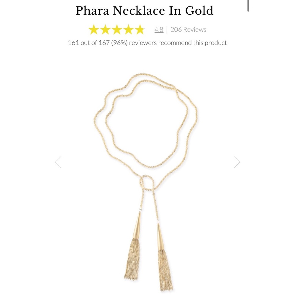 Kendra Scott Phara Necklace in Gold